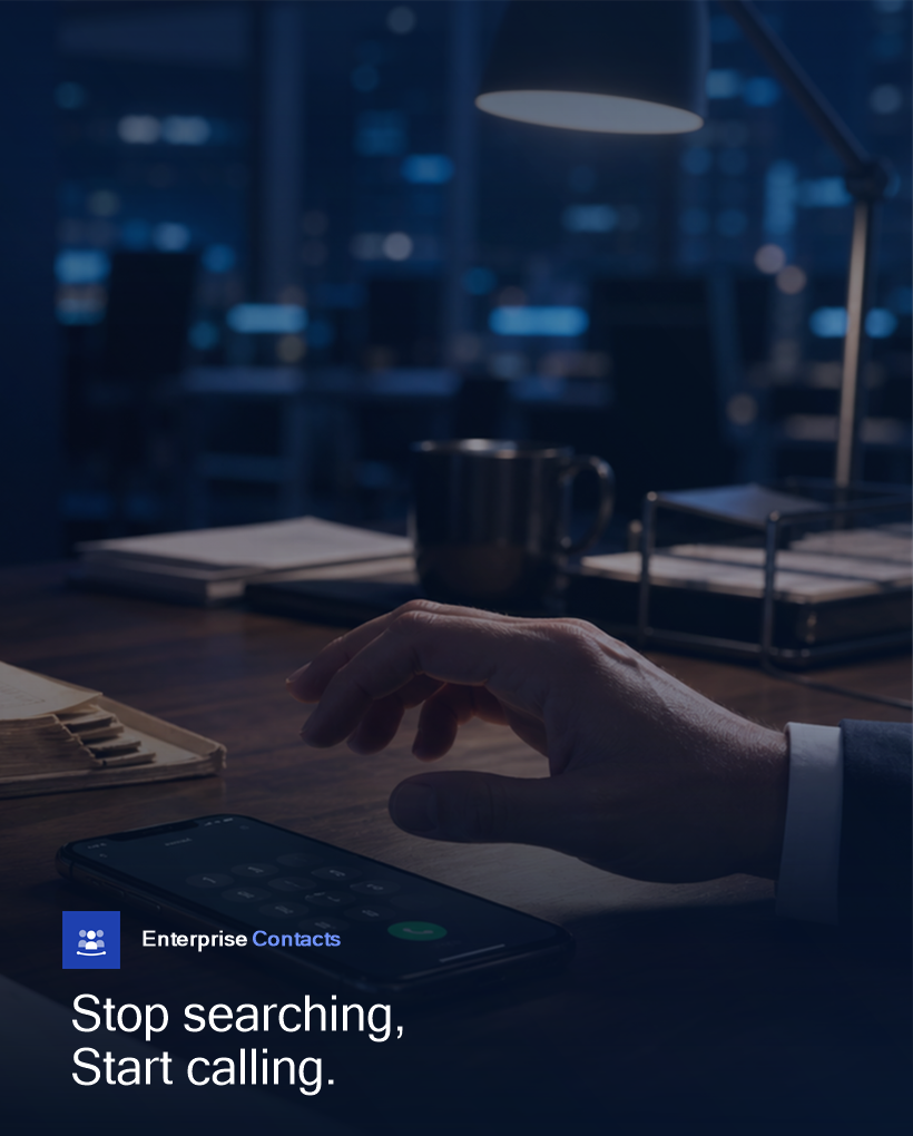 Enterprise Contacts promo